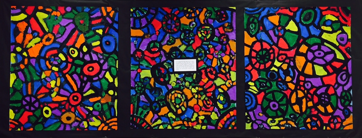Collaborative Paintings Grades 2-5