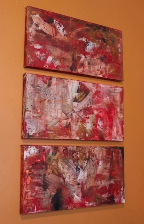 Ferver Series 2016 15” X 30” Oil on canvas