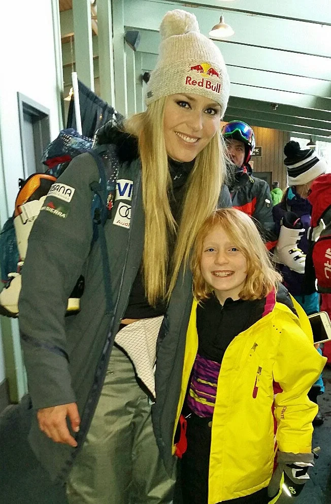 Lindsey Vonn and Molly