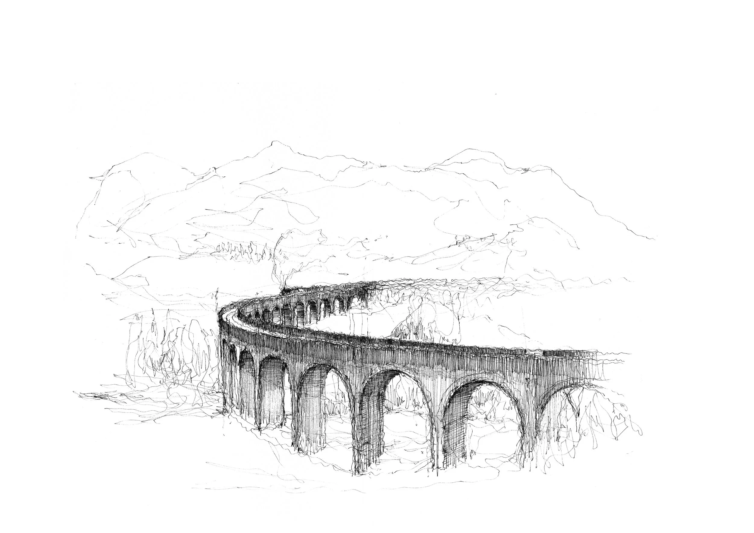 Glenfinnan Viaduct, Scottish Highlands — Luke Adam Hawker