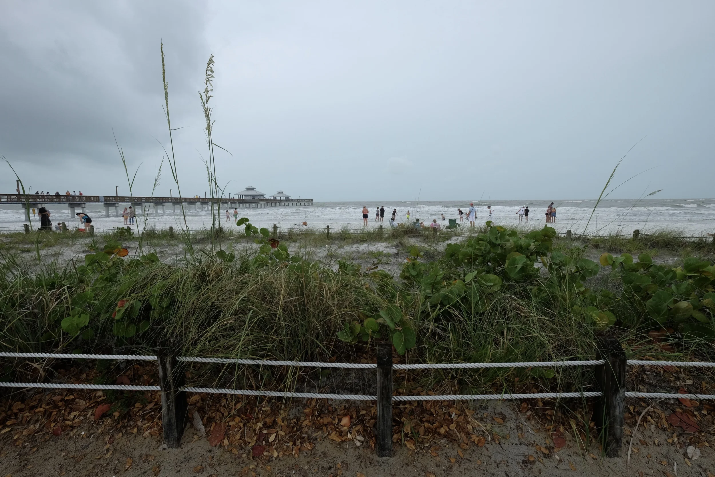 The beach and pier of downtown Fort Myers!