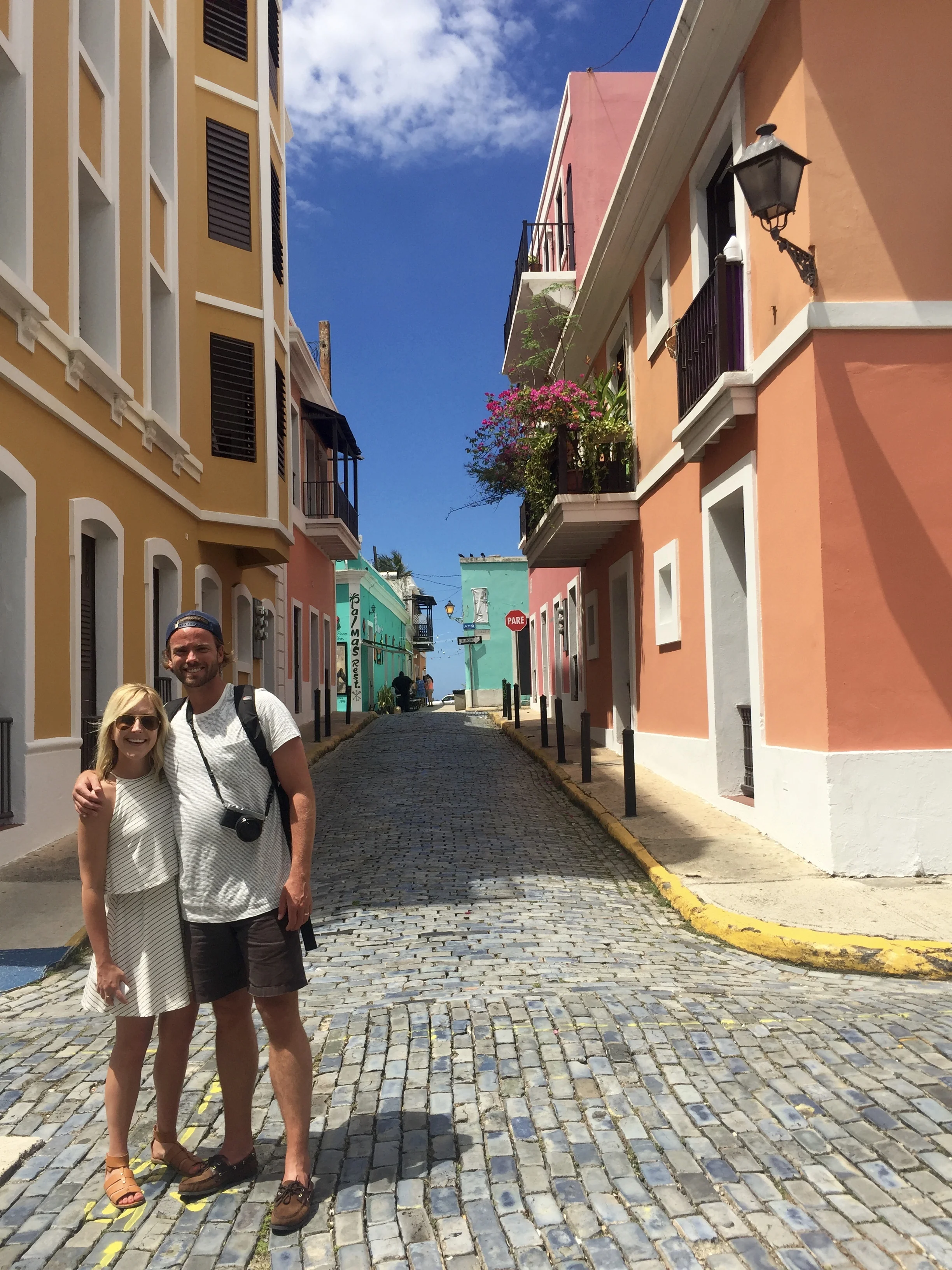 One of the most colorful places we've ever been... San Juan, Puerto Rico.