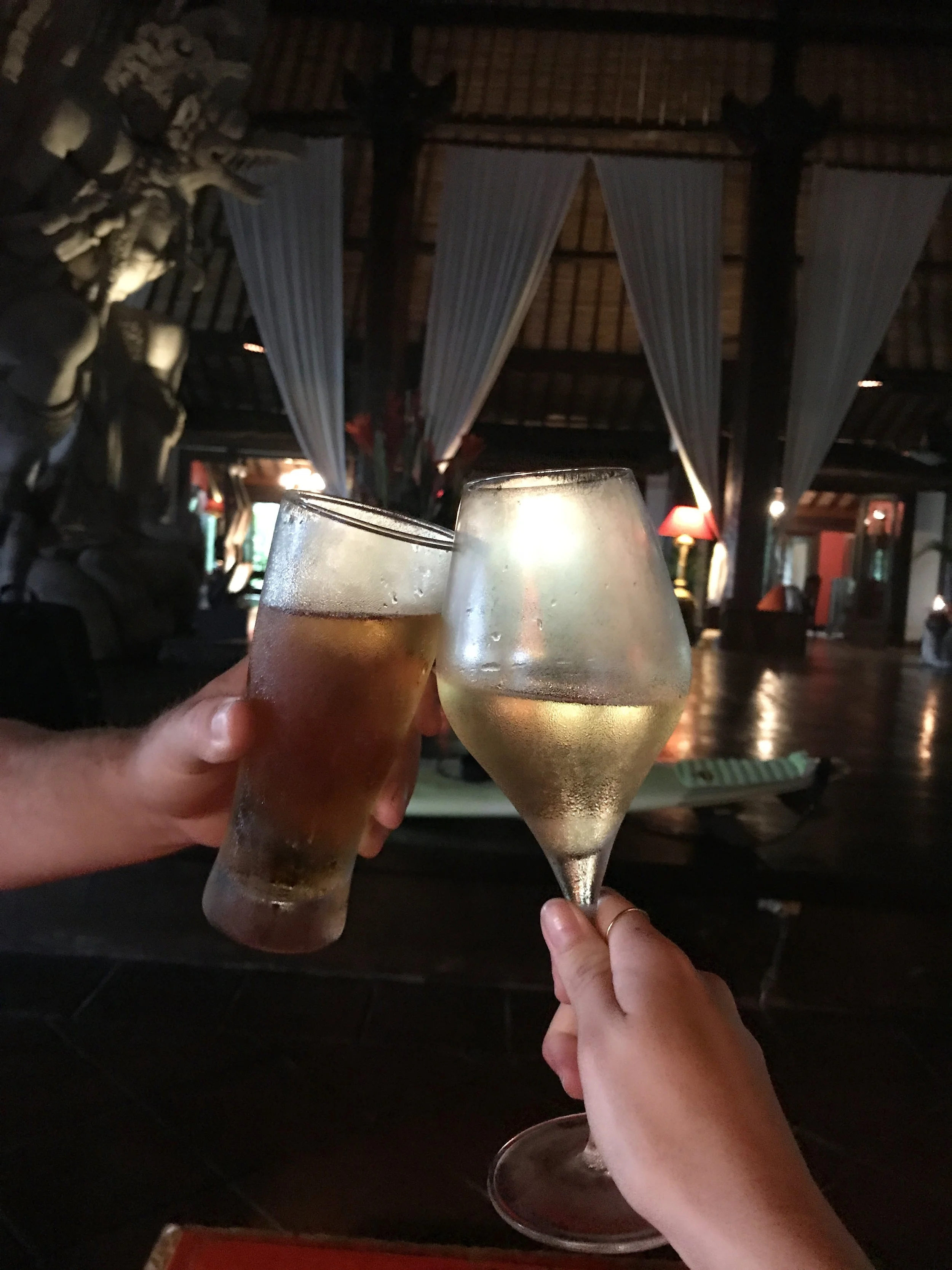 Welcome drinks!
