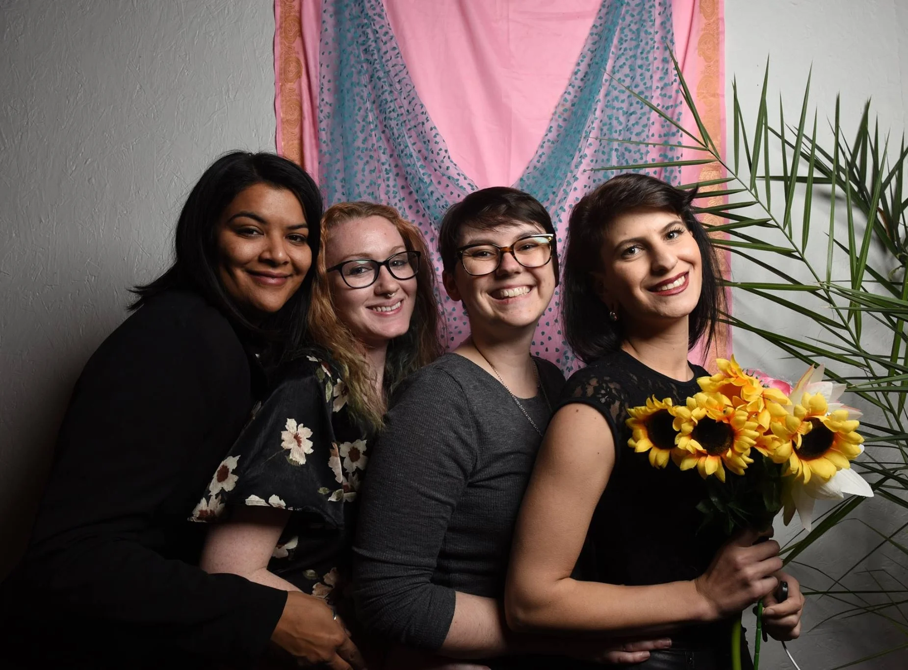 Kit, Sirrena, Briana, & Charissa at our Volume V Release Party <3
