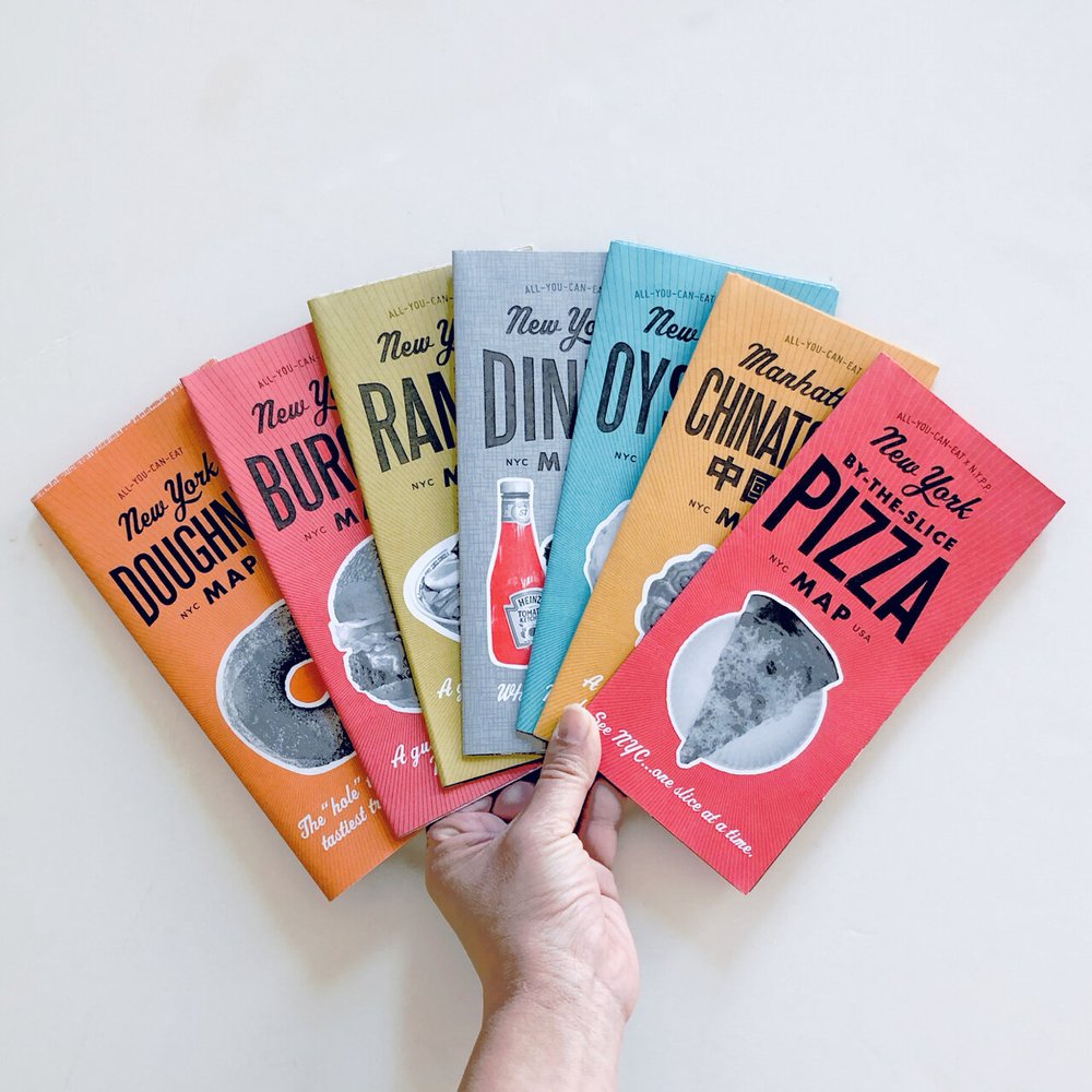 Nyc Complete Maps All You Can Eat Press