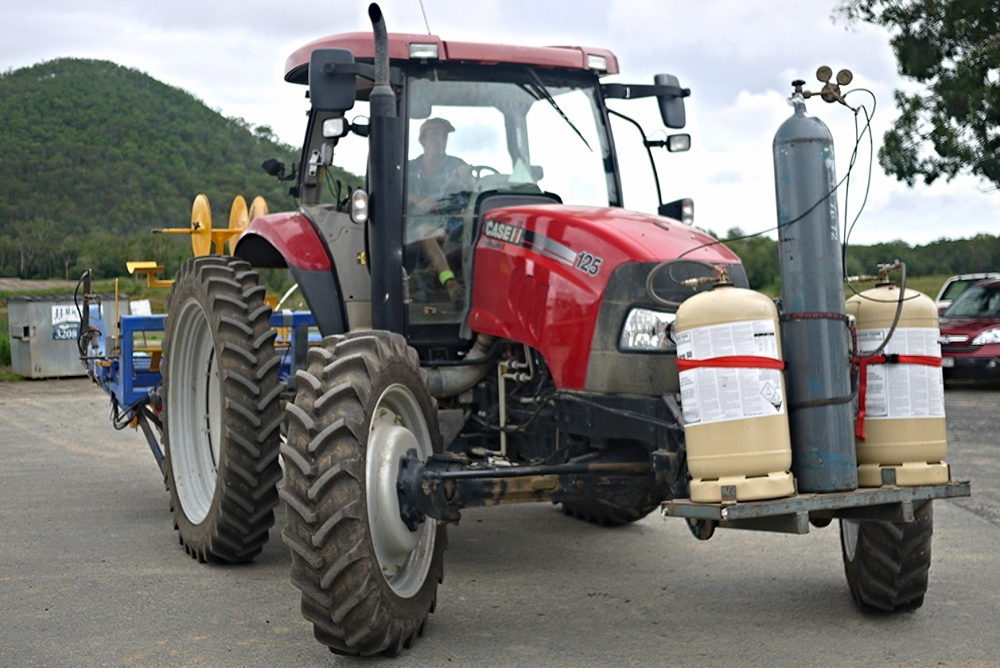 Case 125 on 2.6m axle