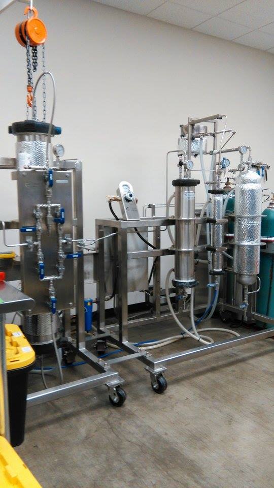 This is the BHO extraction machine