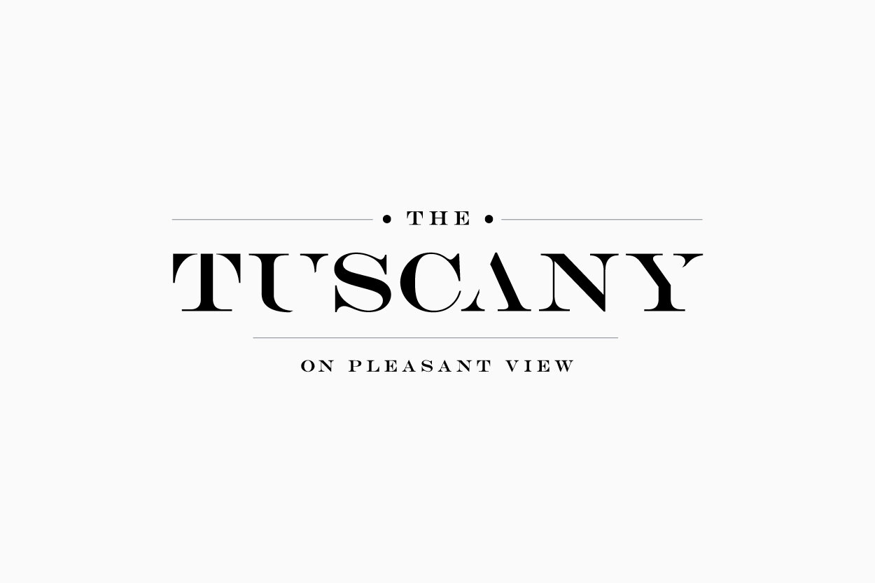 Elegant Tuscany Apartment Complex Identity