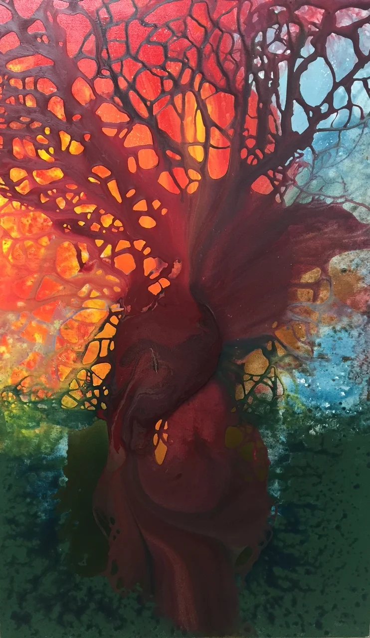 Acrylic on Canvas 36 x 60, 2015