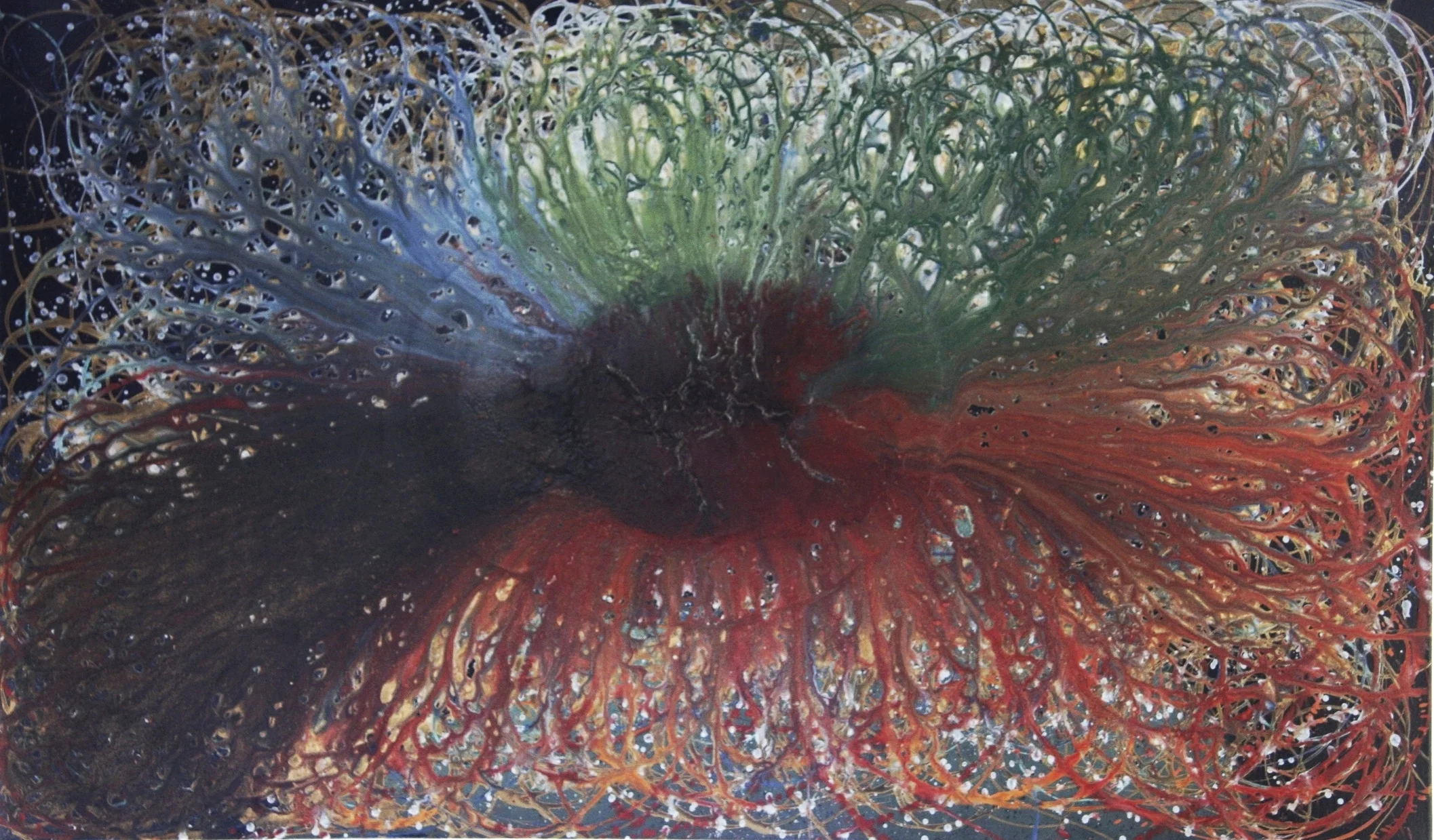 Acrylic on Canvas 36 x 60, 2013