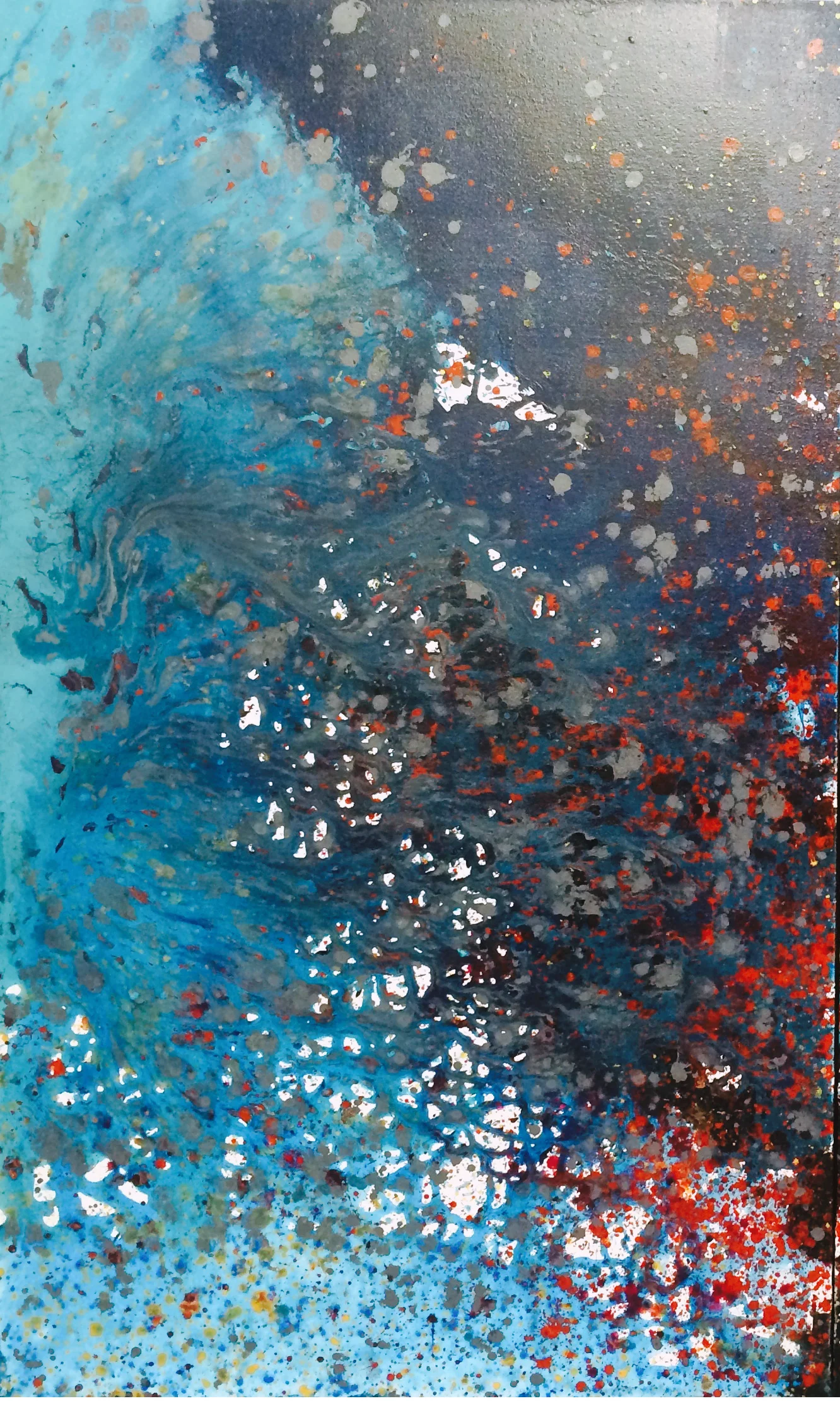 Acrylic on Canvas 36 x 60, 2013