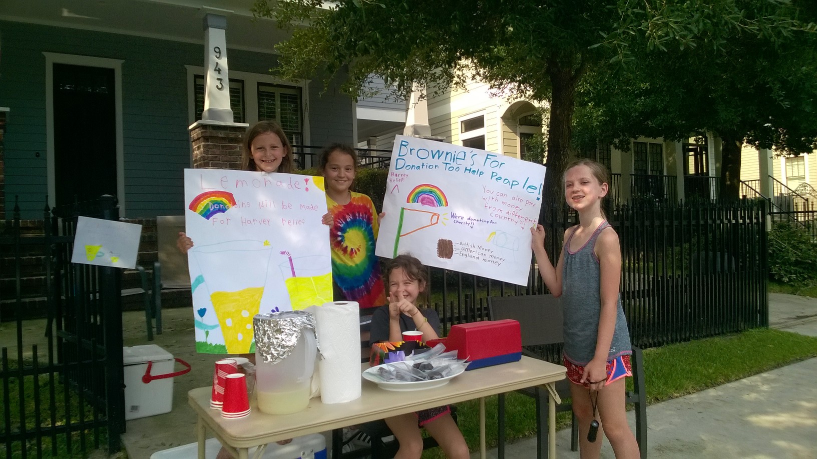 Pictured above (left-to-right) are; Mila Craig, Arianna Espana, Hollis McConn & Kellen McConn.