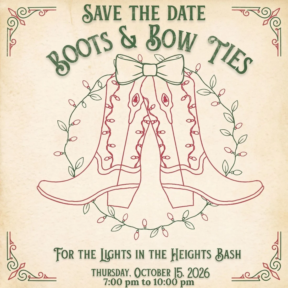 BASH 2026: Boots &amp; Bowties