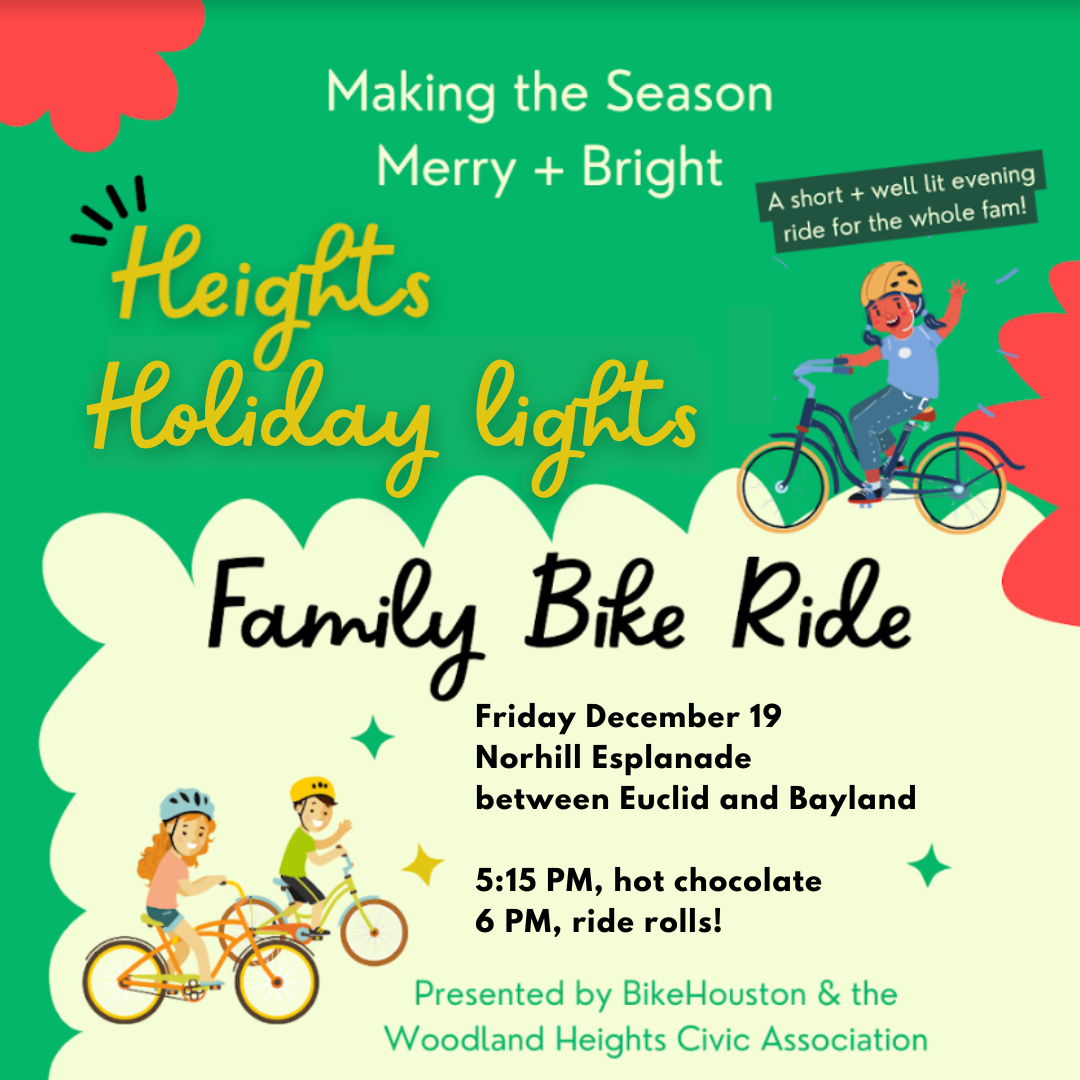 Heights Holiday Lights Bike Ride