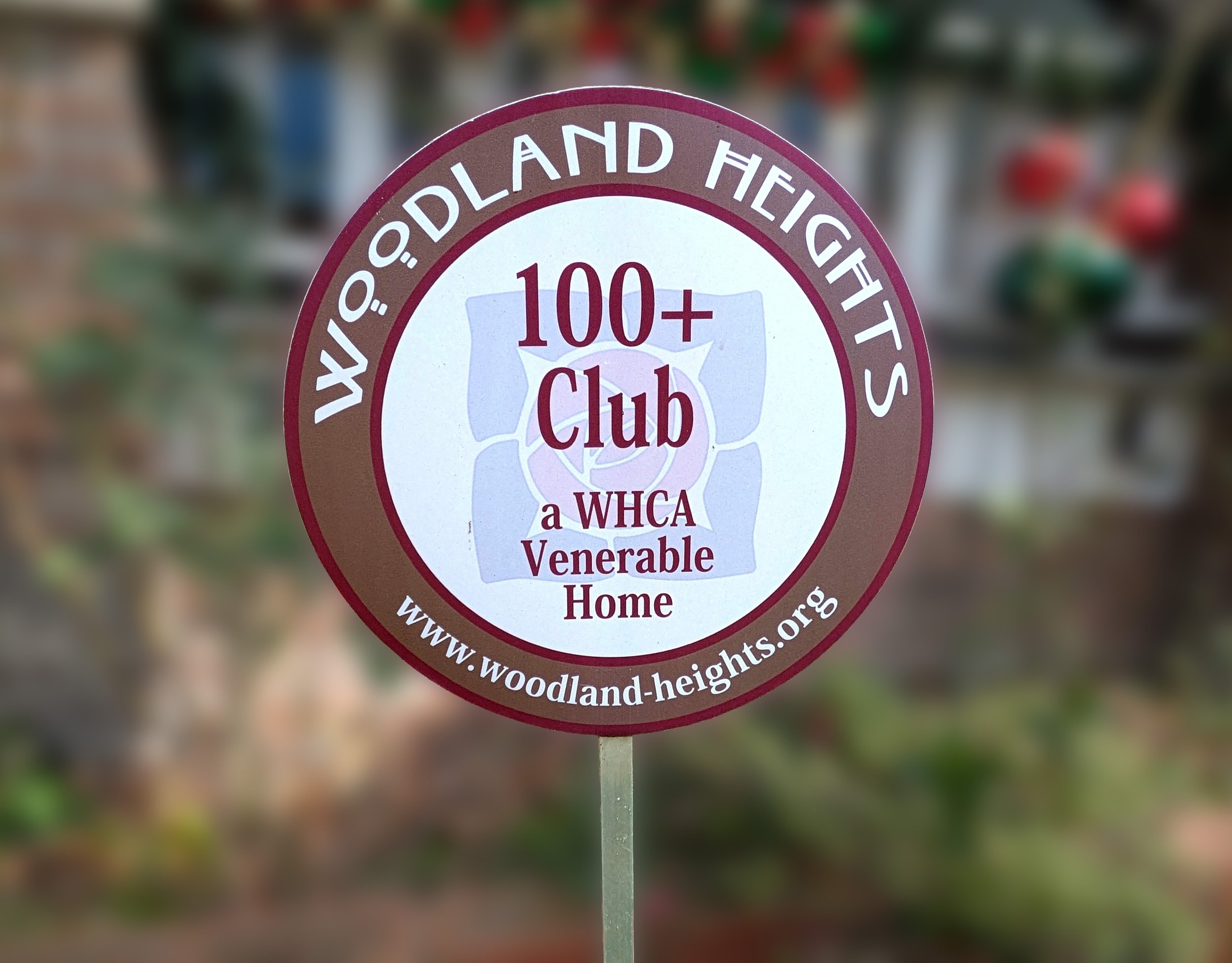 WHCA Venerable Home Designation