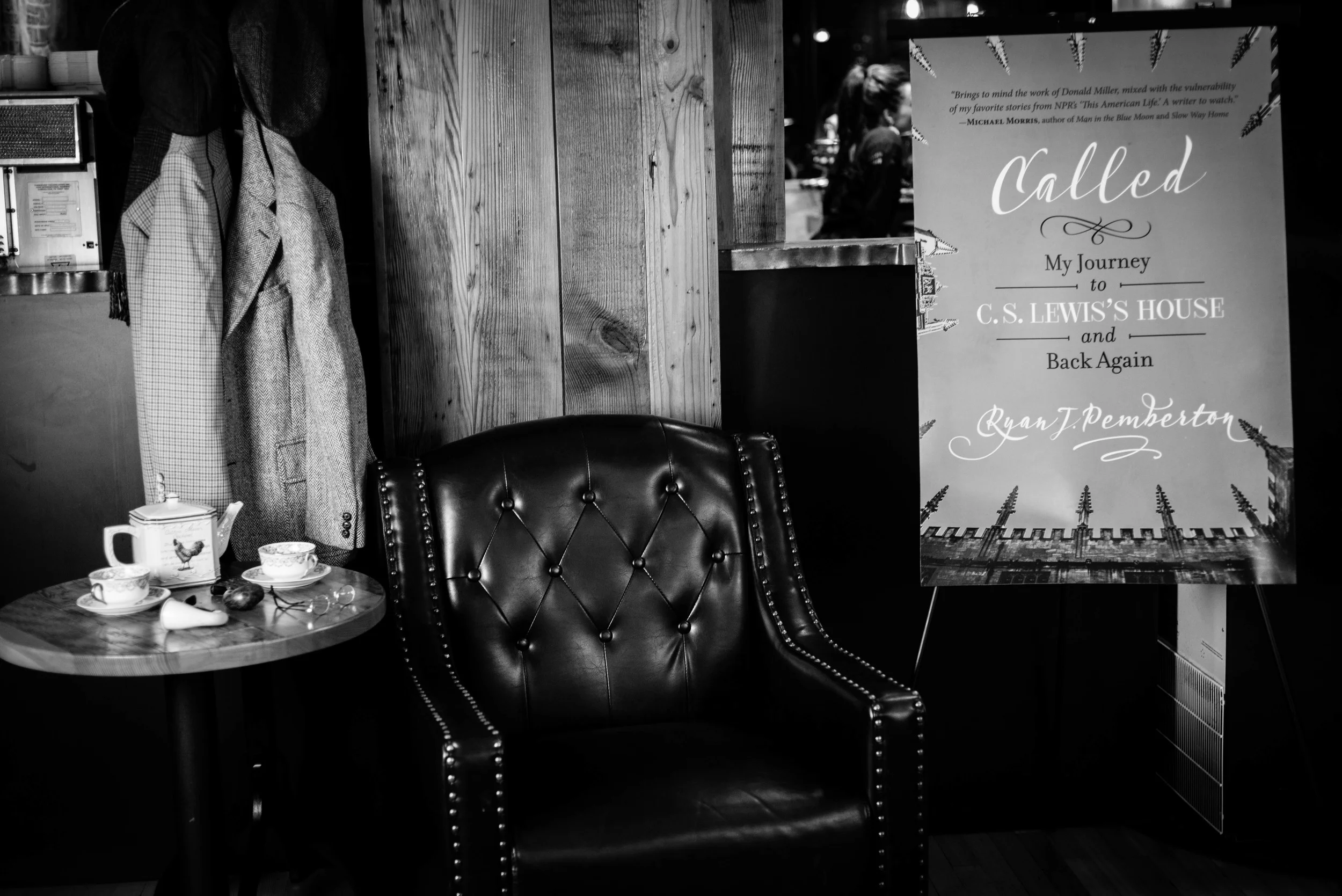 English Tea, Tweed Jackets, and a Book Signing: The "Called" Launch Party