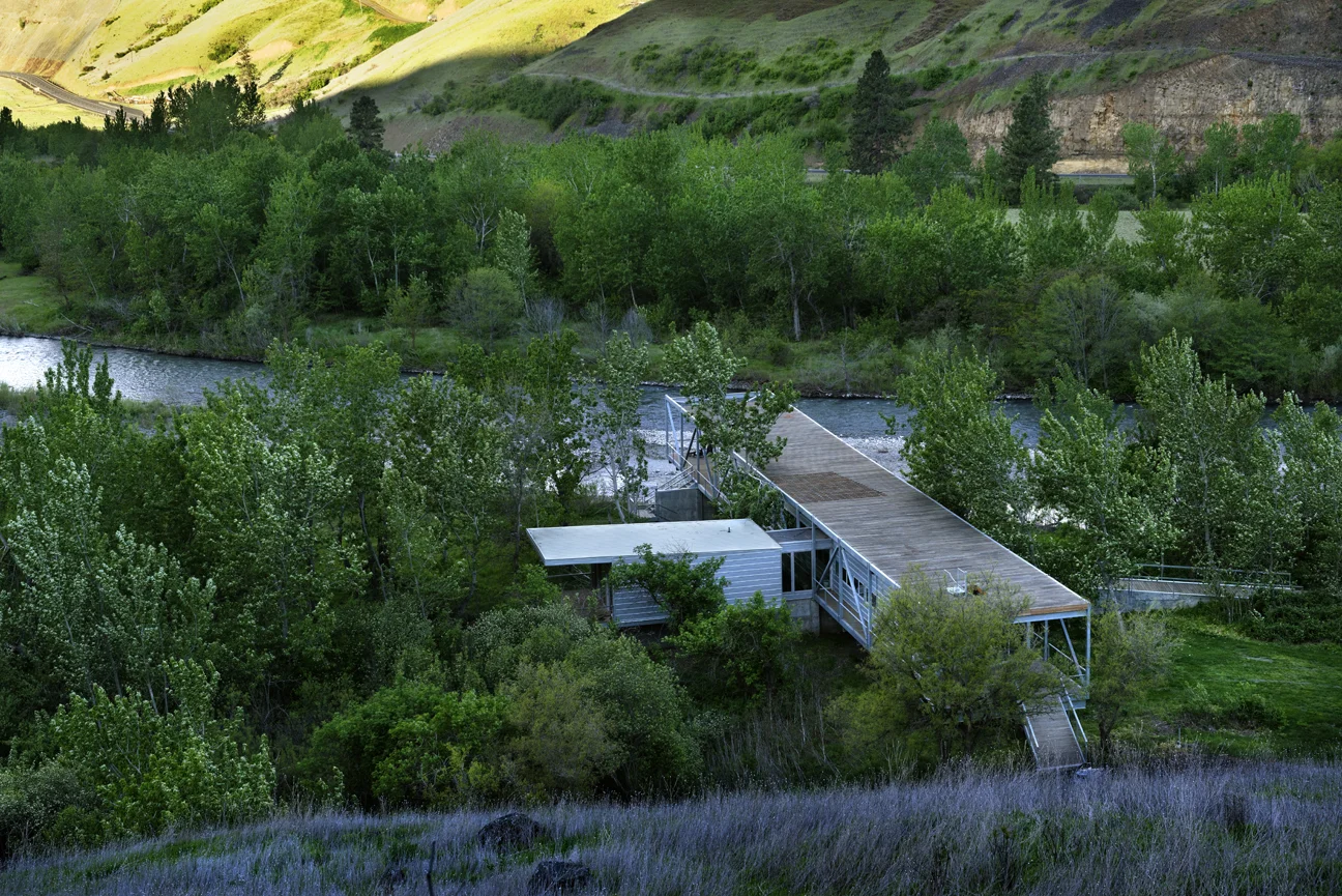 The Flood Plain House Potlatch River, Idaho
