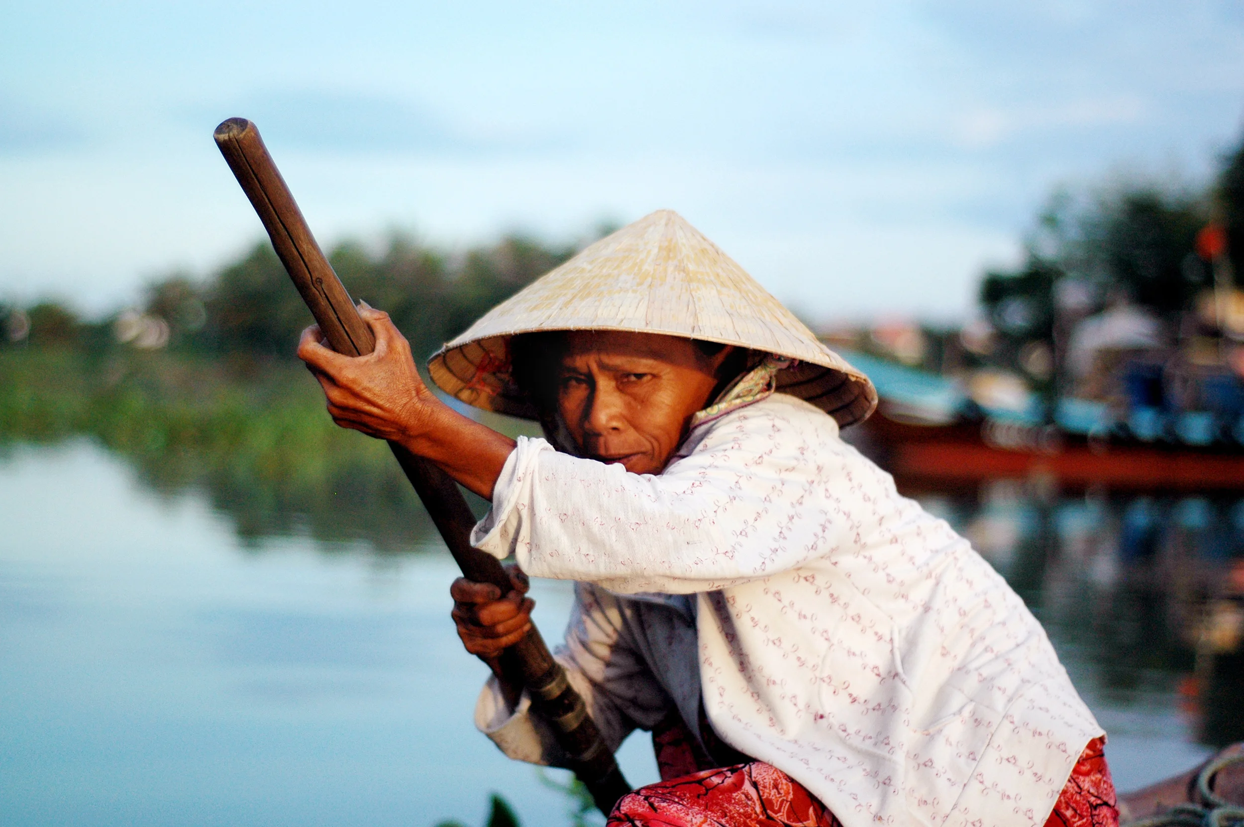  Ferrywoman. Hoi An, Vietnam 