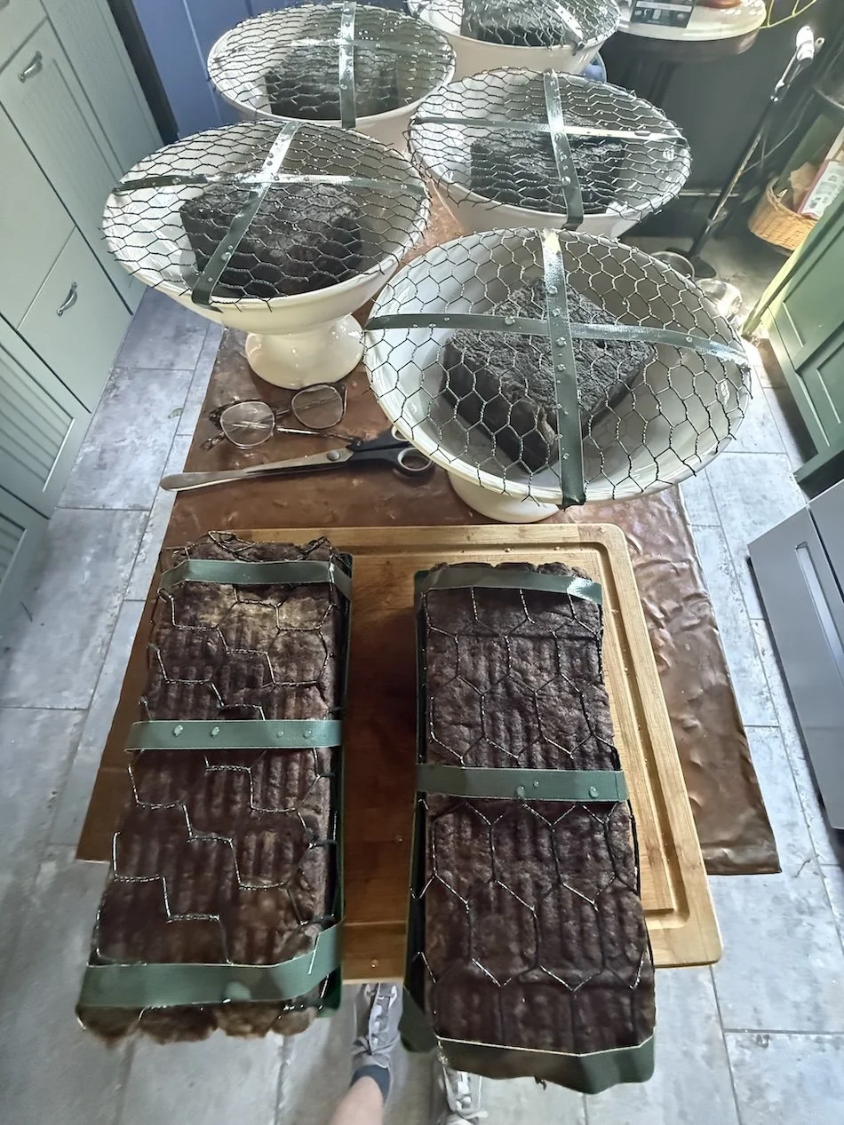 Agrawool and chicken wire mechanics