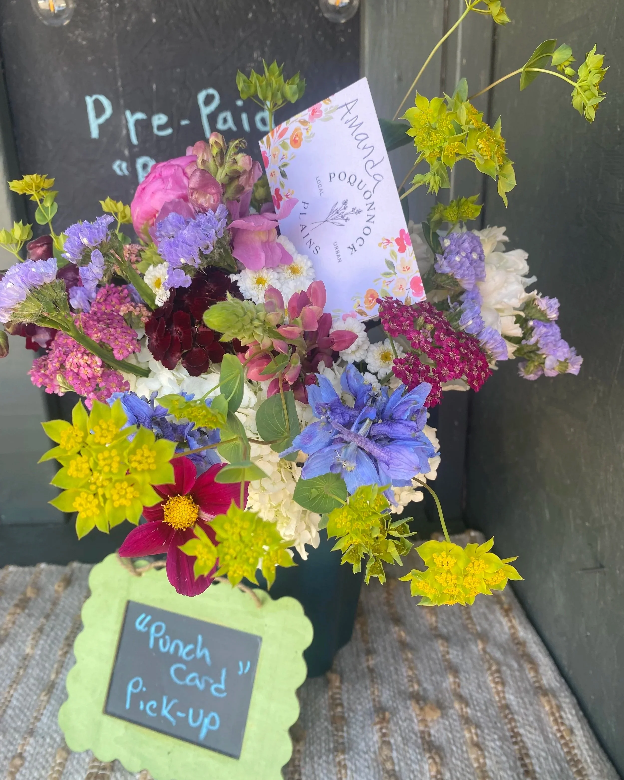 Pre-paid floral subscription pick up in Groton, CT