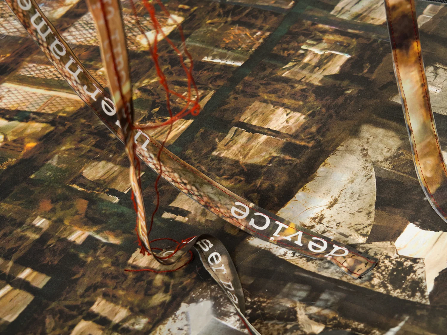 detail, shattered print, 2015