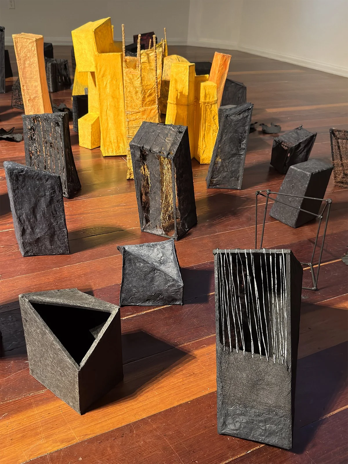 Installation detail, Morris Graves Museum