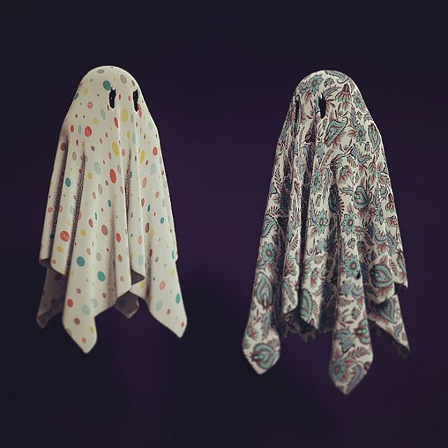 Having a blast learning Blender. I made these two little beetlejuice inspired ghosties tonight. So fun! 👻 👻 .
.
.
#blender #blender3d #3dart #3drender #cloth #ghost #ghoststories #beetlejuice #betelgeuse #80s #80skid #floating #atmosphere #texture 