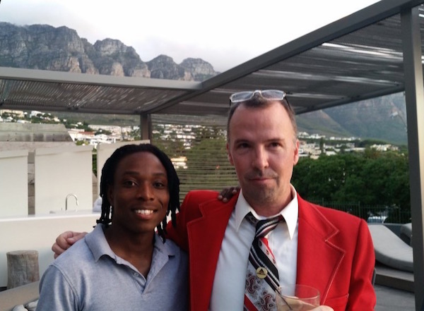 Cape Town, South Africa Bartender James and Stanhope