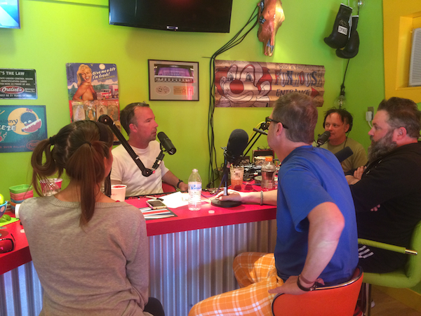 Emma Arnold, Stanhope, Andy Andrist, Chaille and Geoff Tate.
