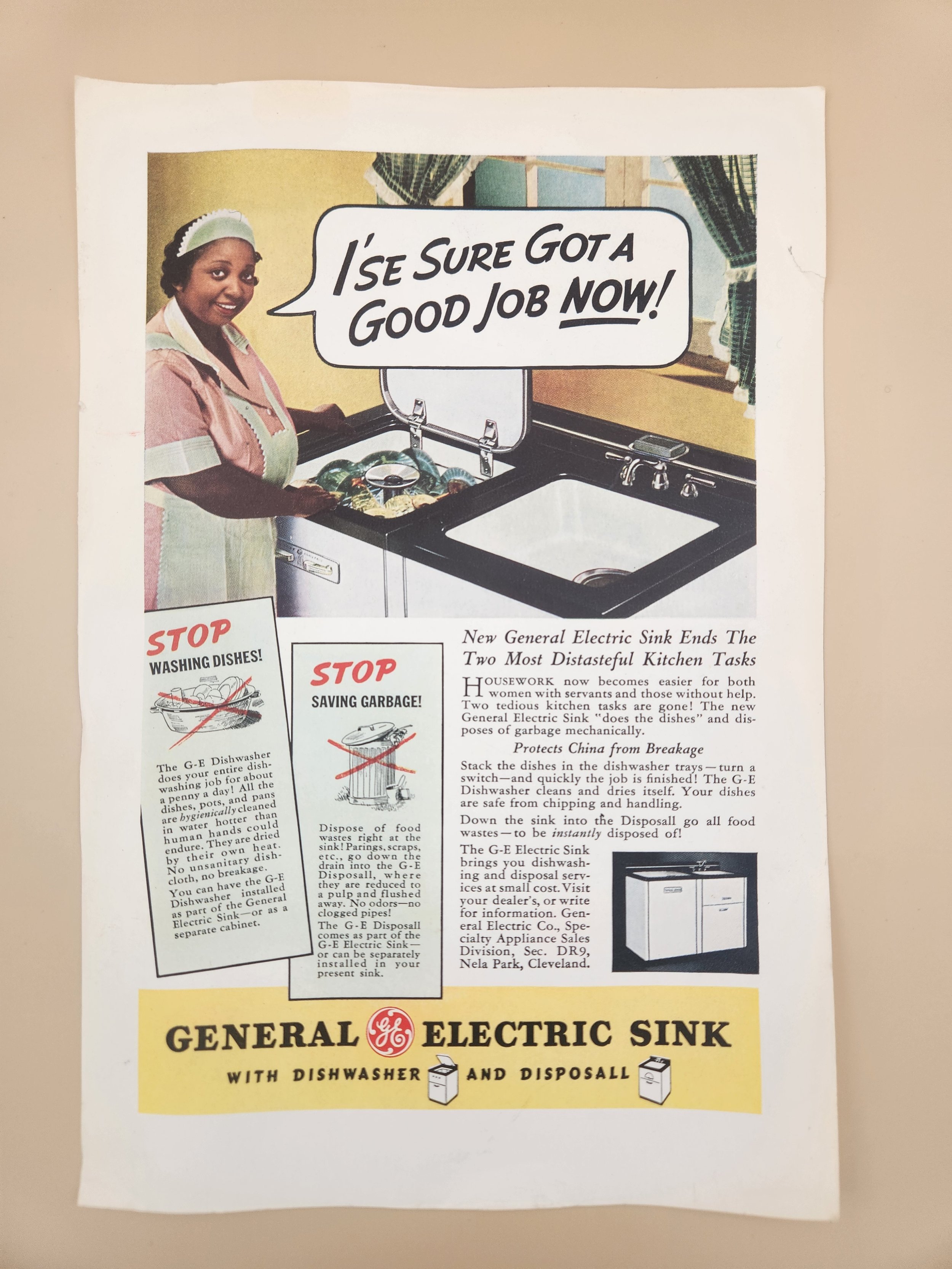 Vile Dishwasher Advertisement