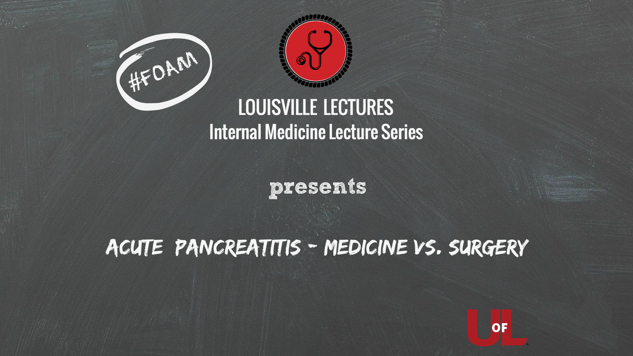 Acute Pancreatitis: Medicine vs Surgery with Dr. Roberts