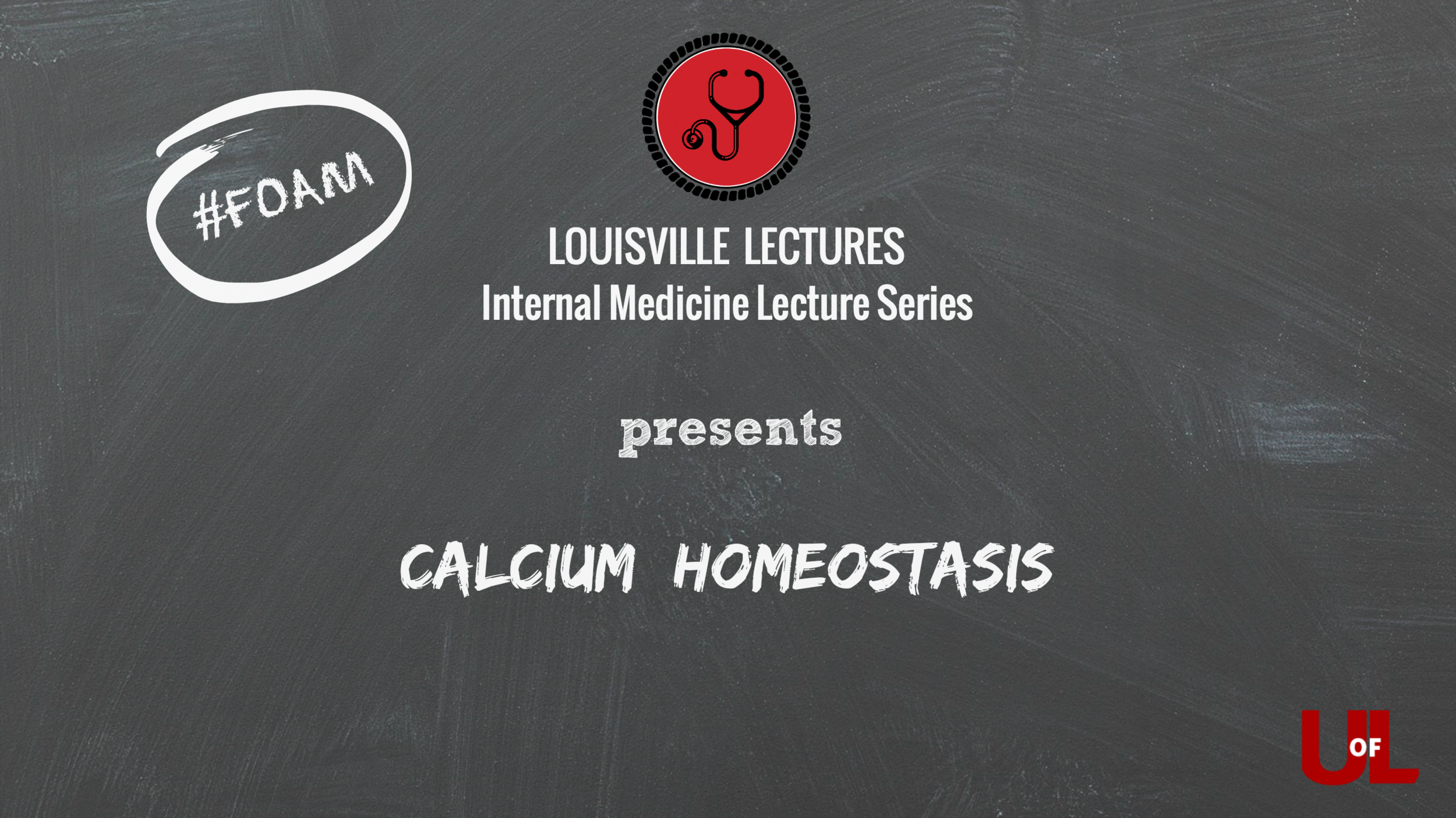 Calcium Homeostasis with Dr. Lederer
