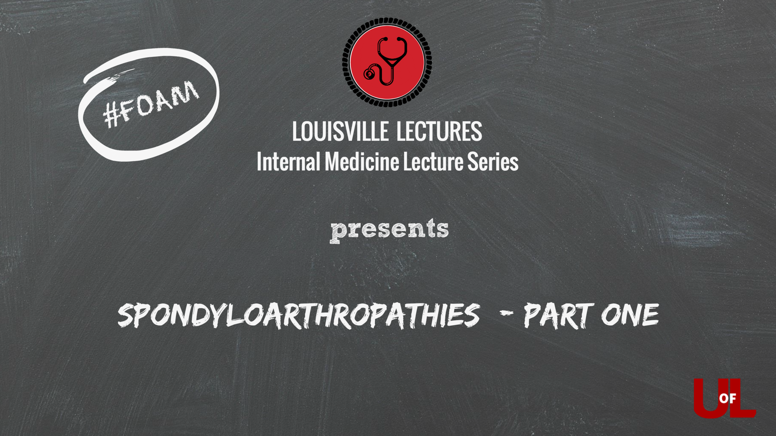 Spondylarthropathies (Part One) with Dr. Moore