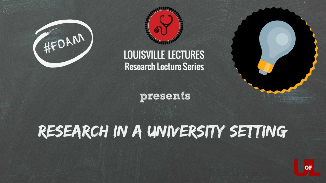 Research in a University Setting with Dr. Ramirez