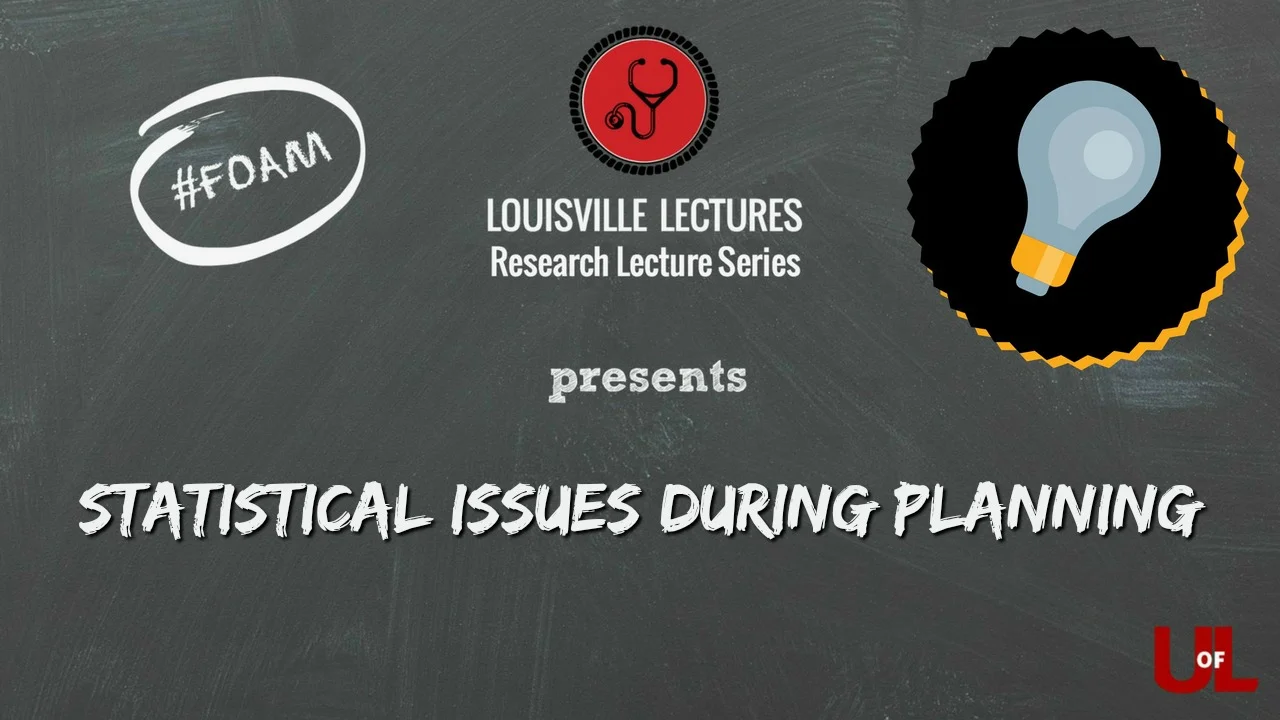 Statistical Issues During Planning with Stephen Furmanek