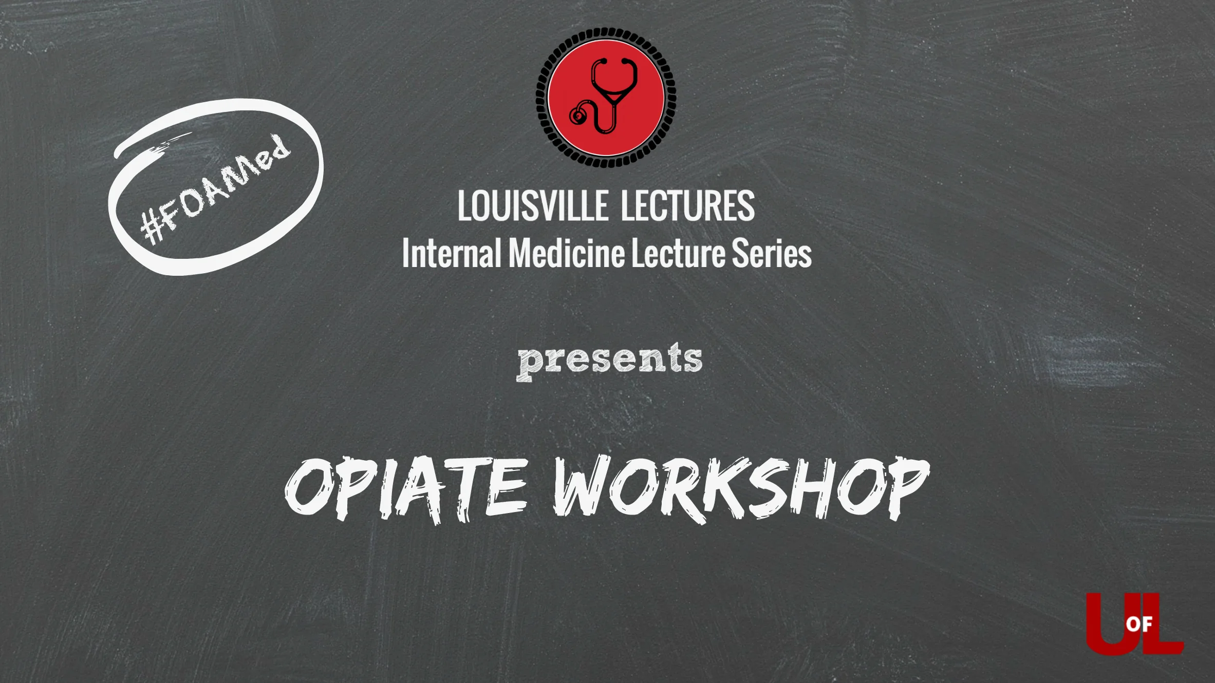 Opiate Workshop with Dr. Frank Parker