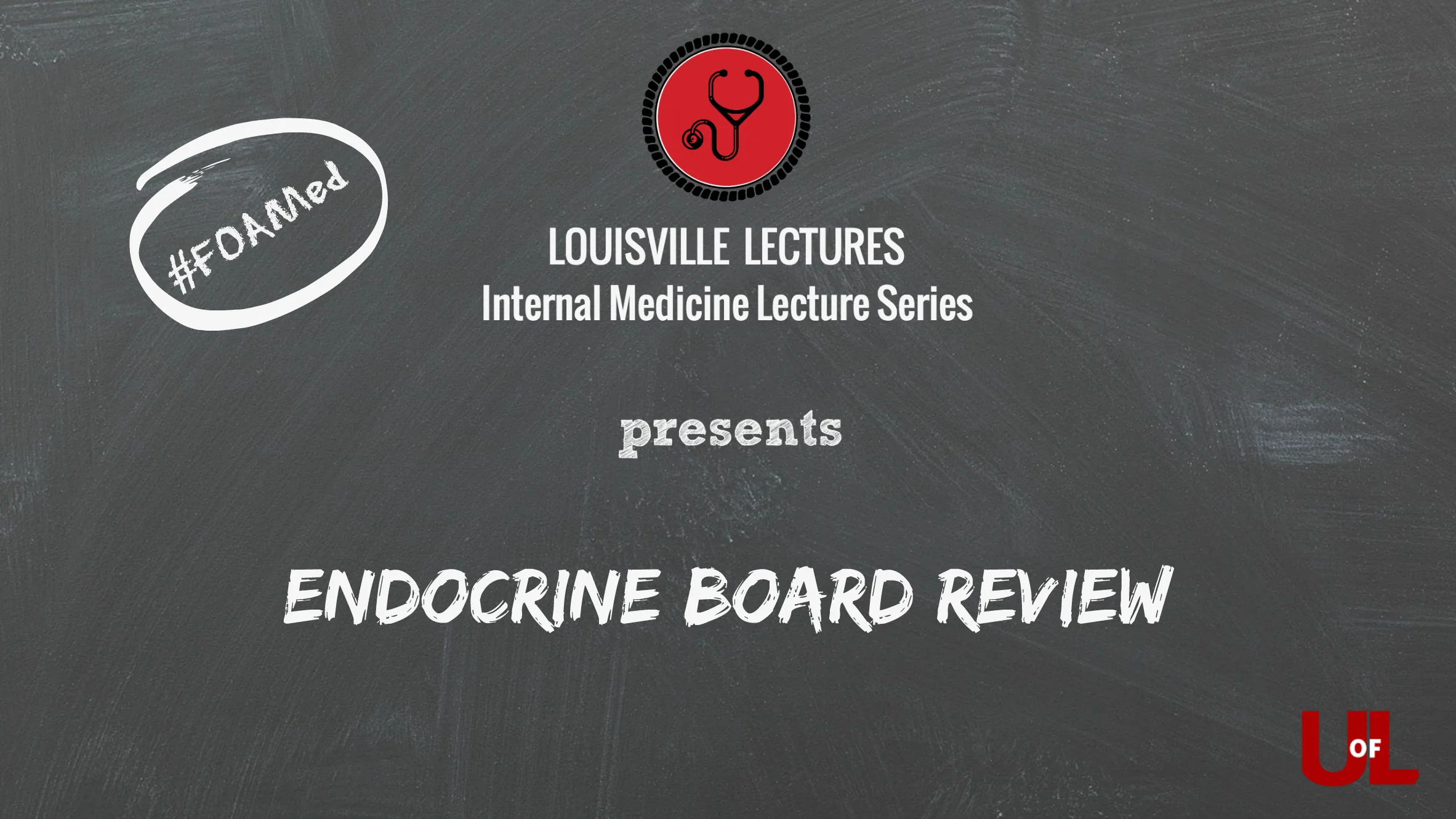 Endocrine Board Review 2018 with Dr. Sathya Krishnasamy