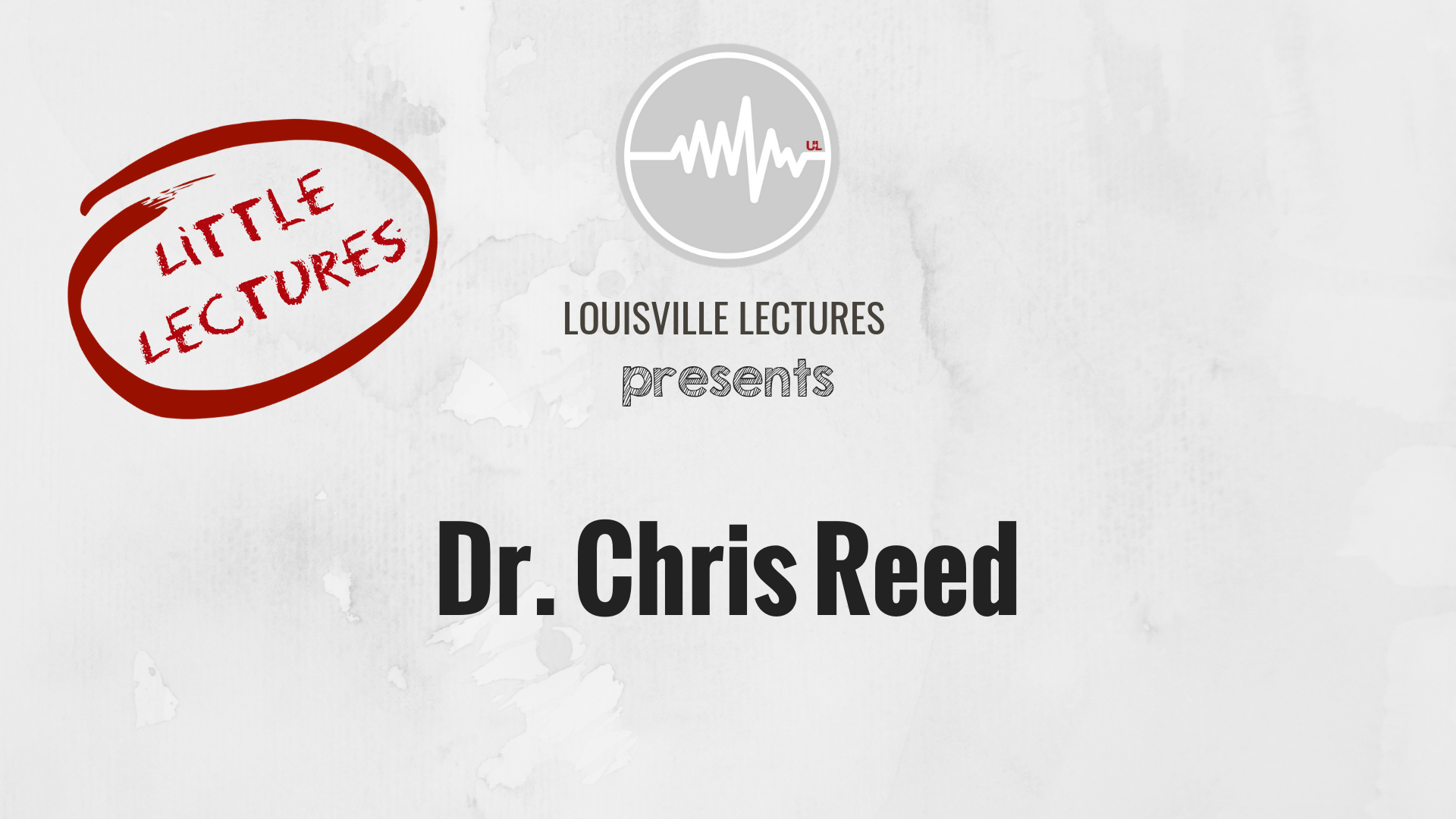 Little EKG Lectures — Louisville Lectures