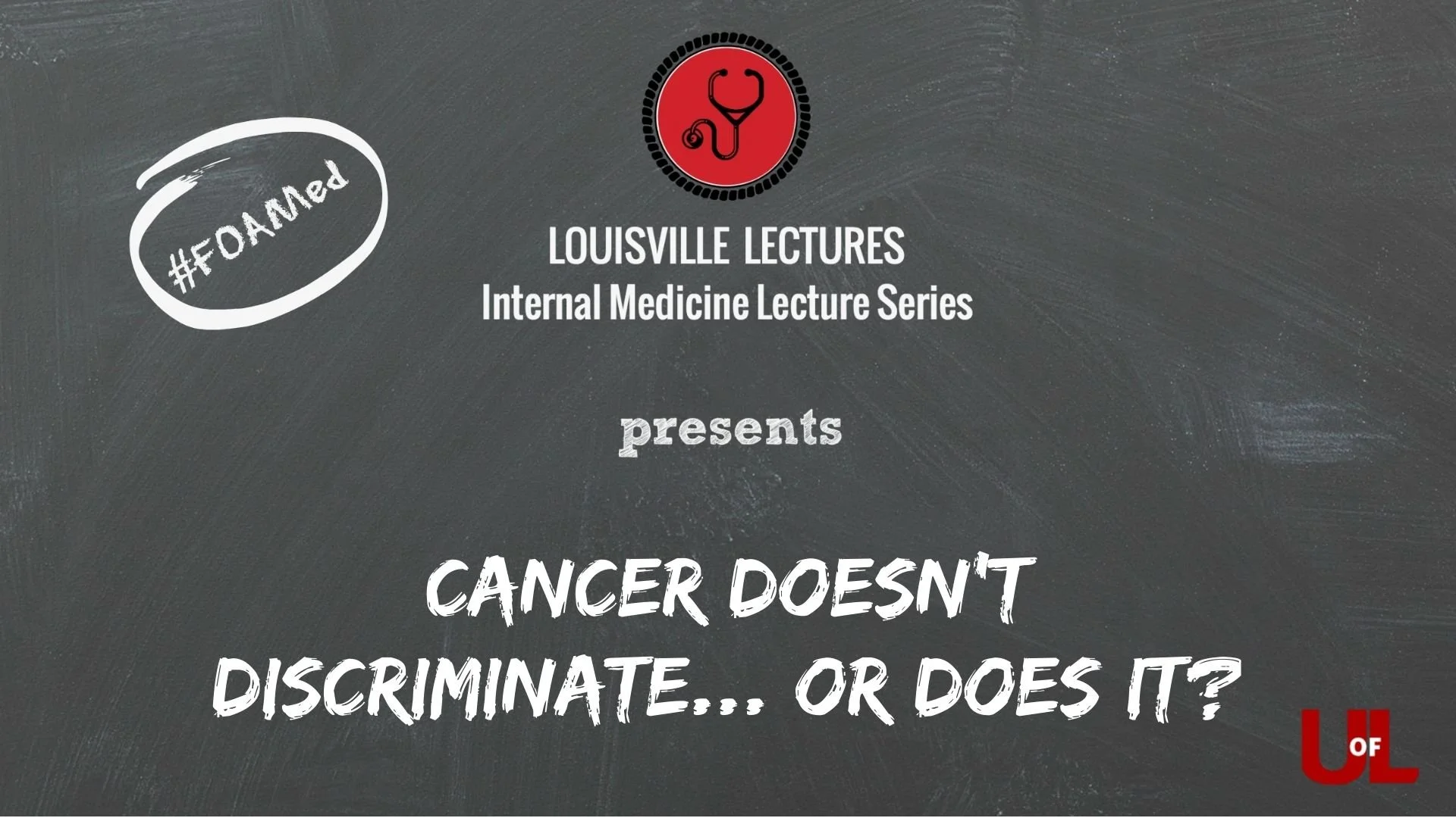 Cancer Doesn't Discriminate... or Does It? Dr. Rebecca Redman