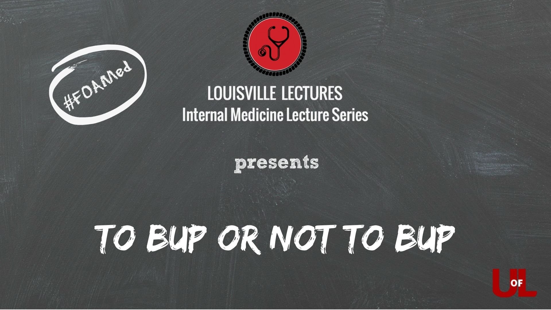 Opiate Use Disorder in the Inpatient Setting: To Bup or Not to Bup with Dr. Laura Bishop