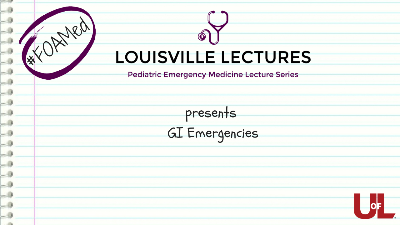 GI Emergencies