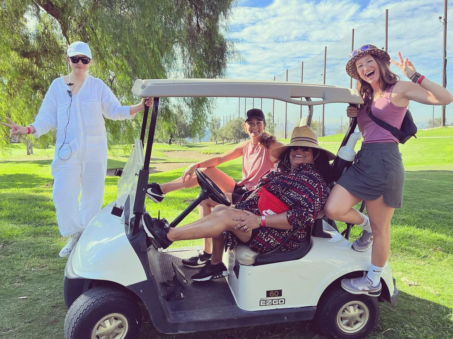 from the archives. petition to have golf carts on every set please.