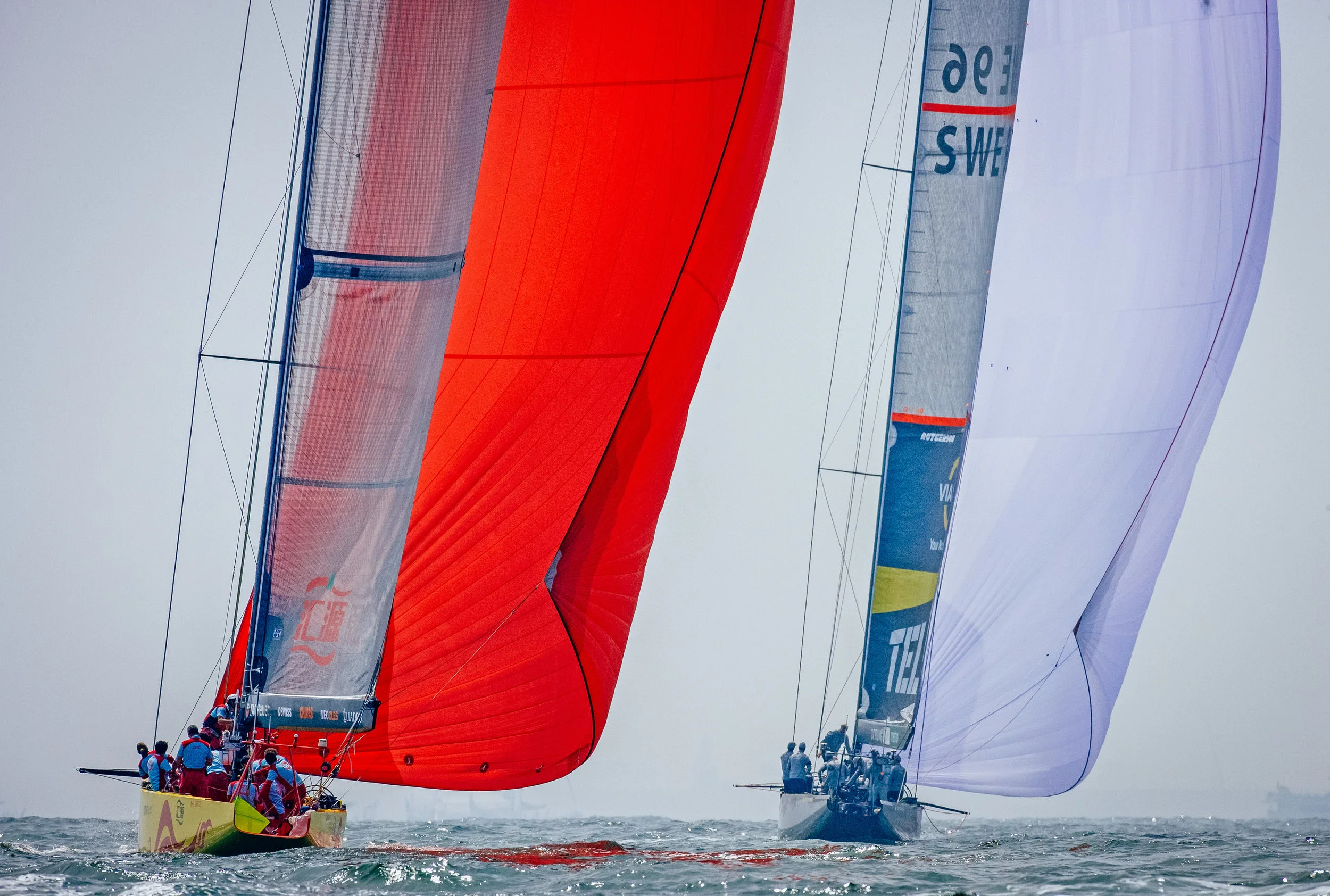 UK Sailmakers LV_04_22_07_117-4 Asymmetrical Spinnakers in action