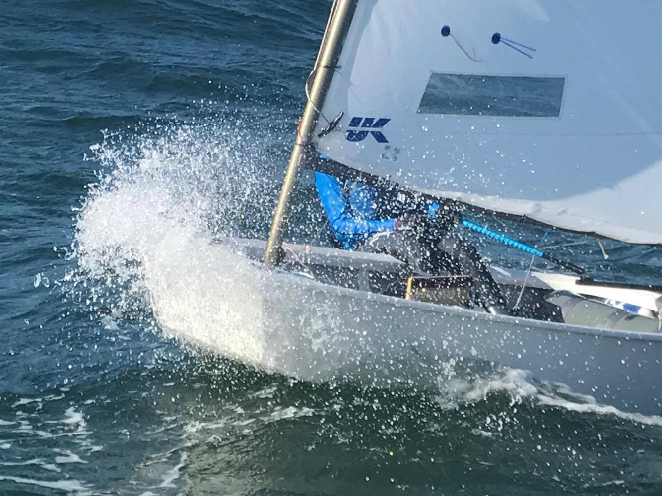 UK Sailmakers Optimist sail