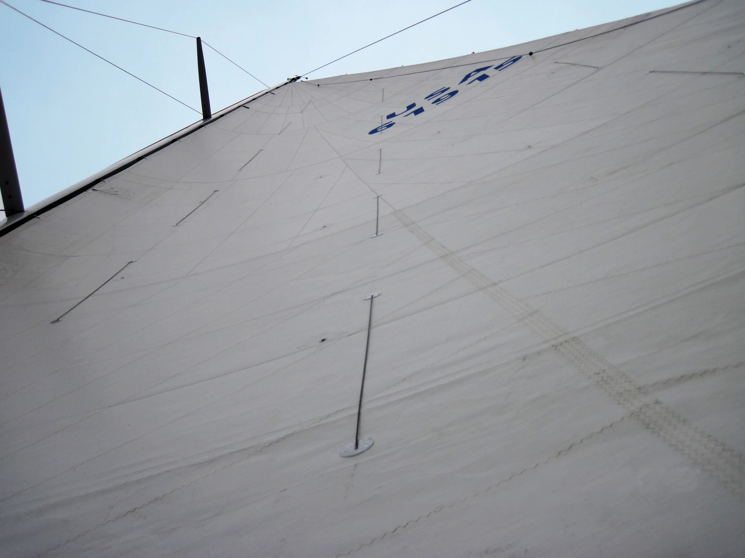 Tri-Radial Spectra cruising main with a Dutchman system on a Marten 49.