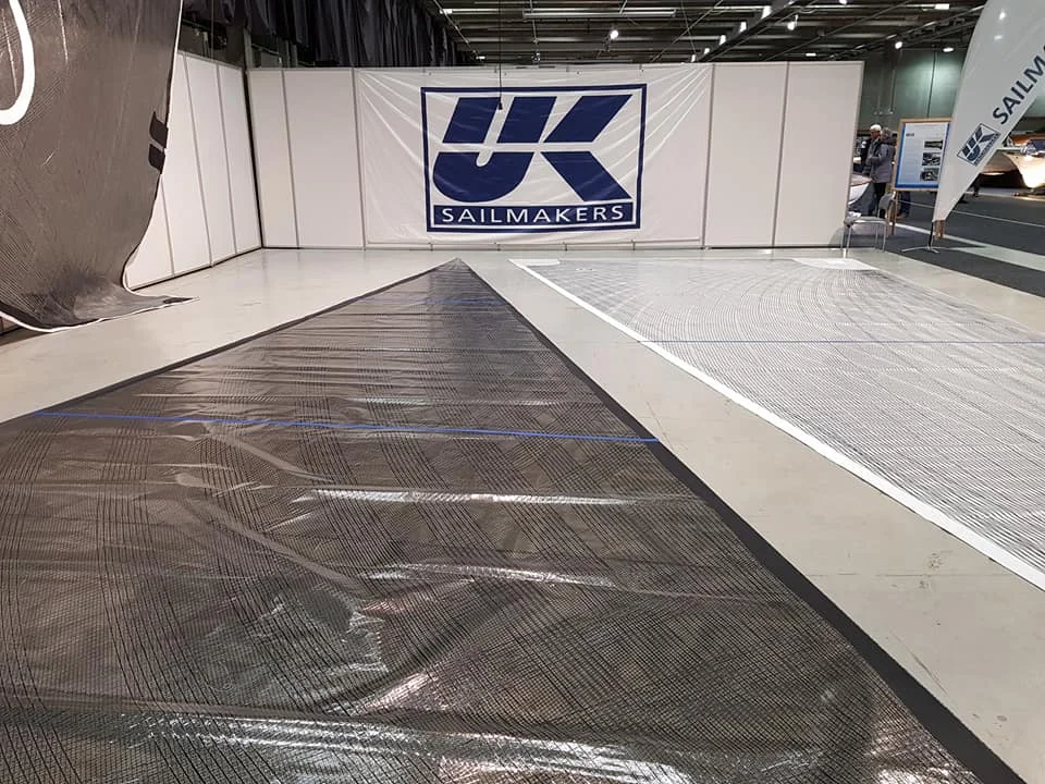 X-Drive skins on display at the Oslo boat show. 