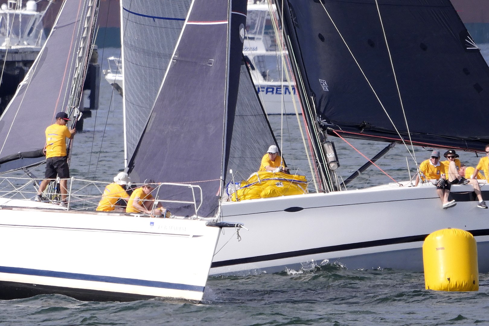 BETTER SAFE THAN SORRY WHEN RACING SAILBOATS