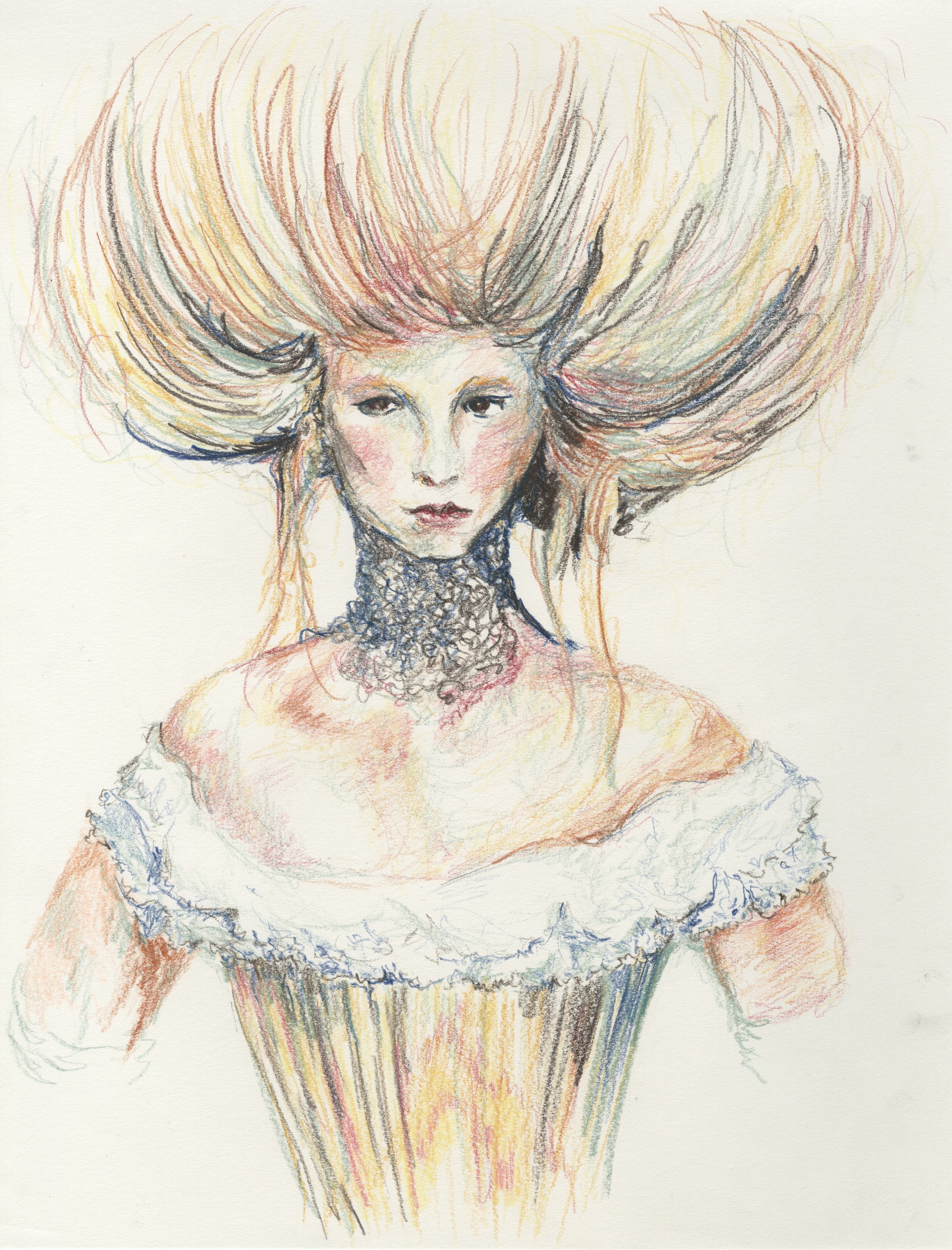 Big Hair Lady Pencil.jpeg