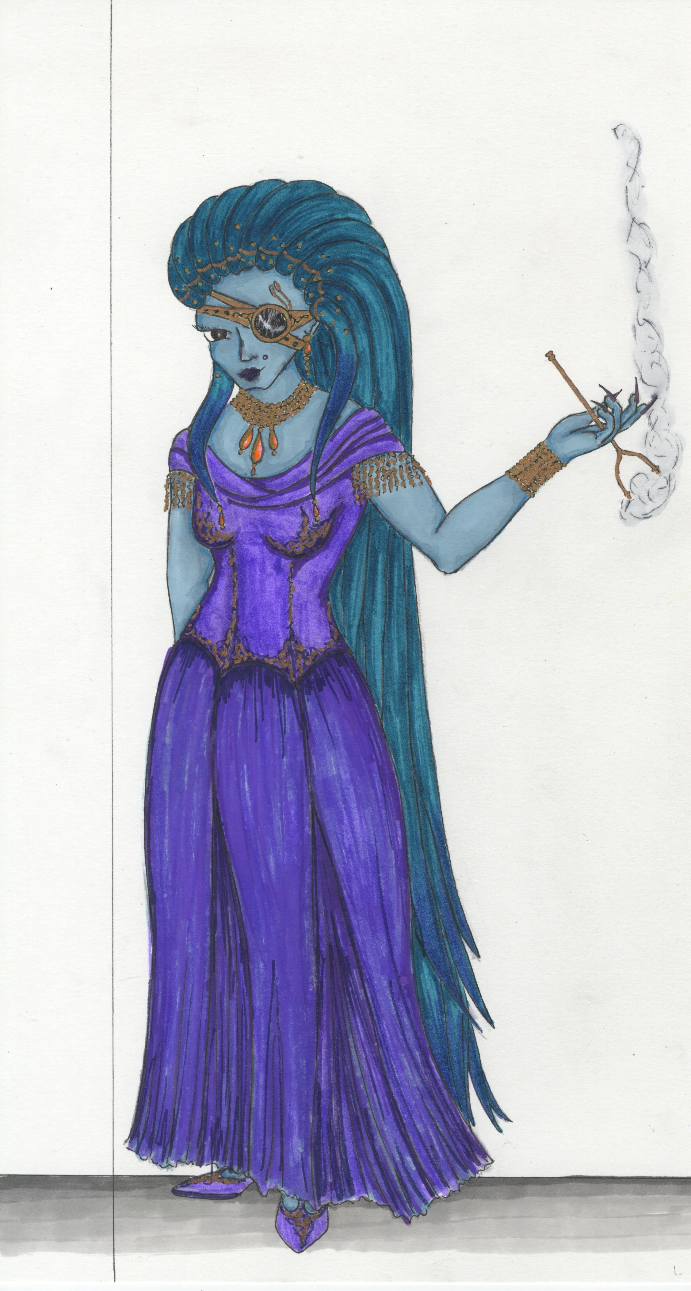 Sci-Fi Blue Lady.jpeg