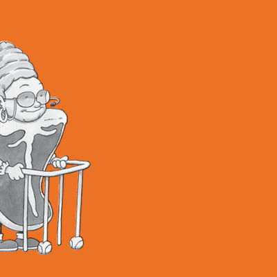 "Granny Gaga" Halloween costume idea post